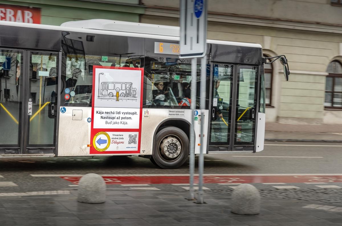 "Buď jako Kája – Třináctero slušné jízdy" v Kolíně