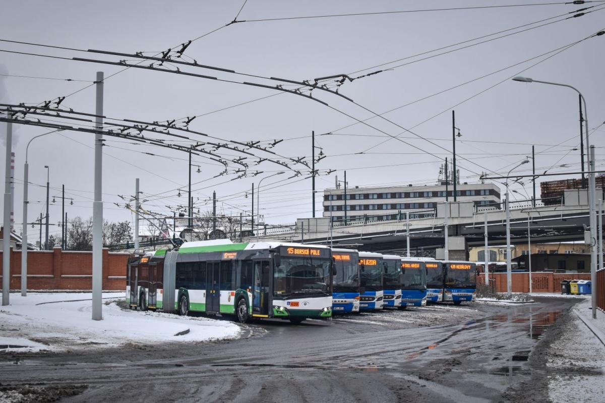 Linka 22 v Plzni je nově provozována trolejbusy