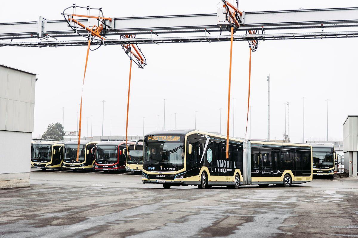 100 elektrobusů na silnicích ve Vorarlbersku v Rakousku