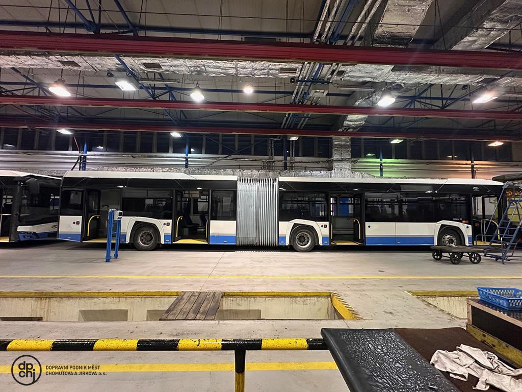 Poslední autobusy SOLARIS pro Chomutov a Jirkov