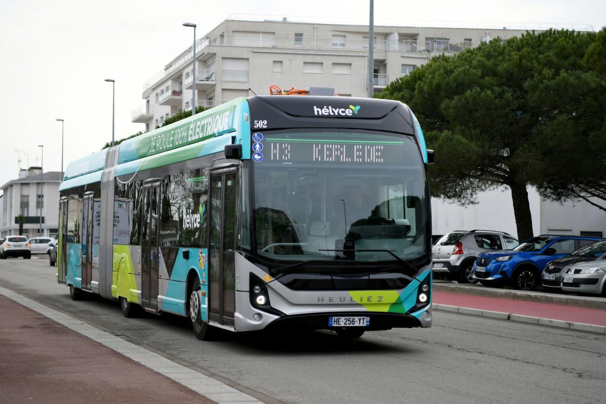 Nová BRT síť ve Francii s kloubovými autobusy E-WAY 