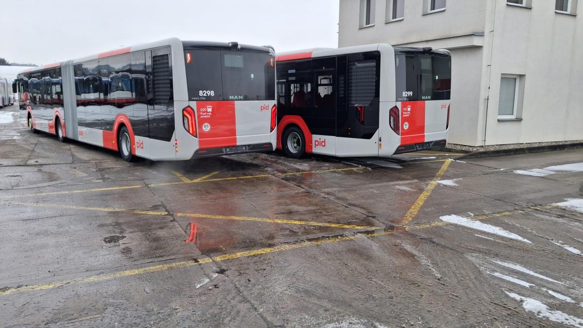 ČSAD Střední Čechy uvádí do provozu nové autobusy MAN