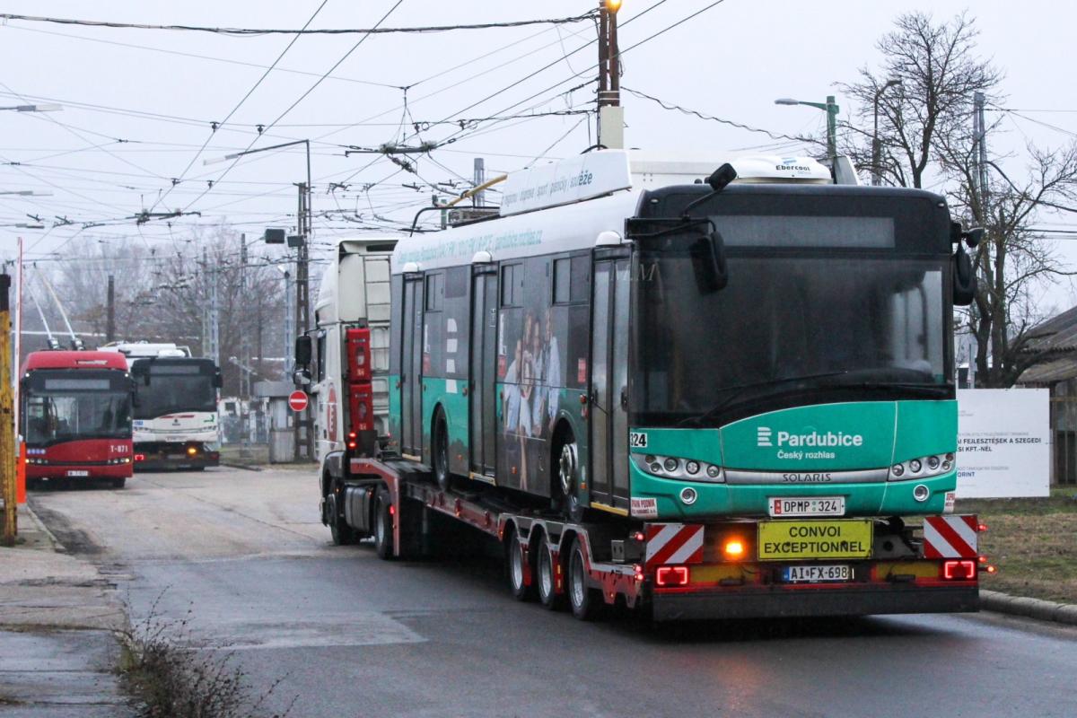 Trolejbusy z Pardubic budou vozit cestující v Szegedu