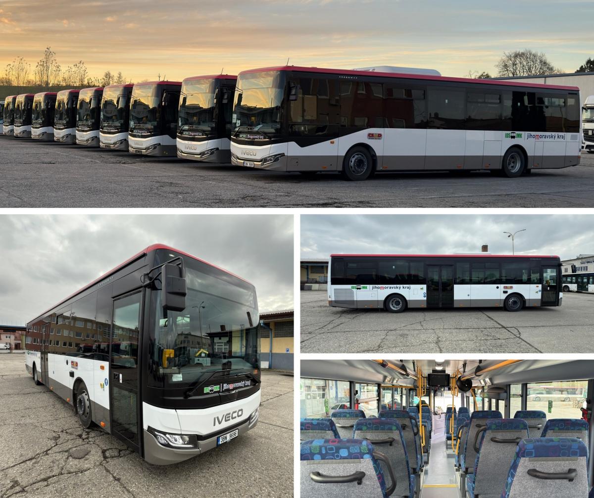 Registrace autobusů v lednu 2026