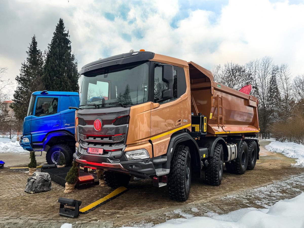 Tatra Trucks během roku 2025 zvýšila tržby i když vyrobila méně vozů