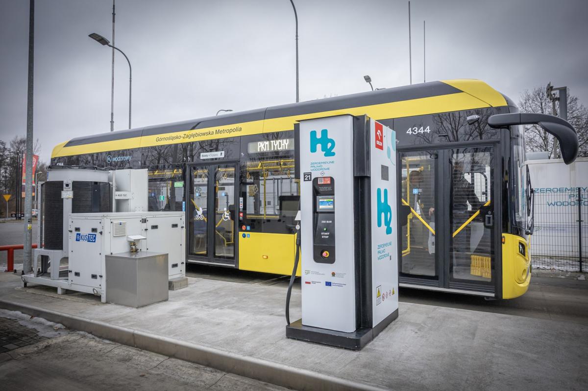 Tychy a Katovice s vodíkovými autobusy 