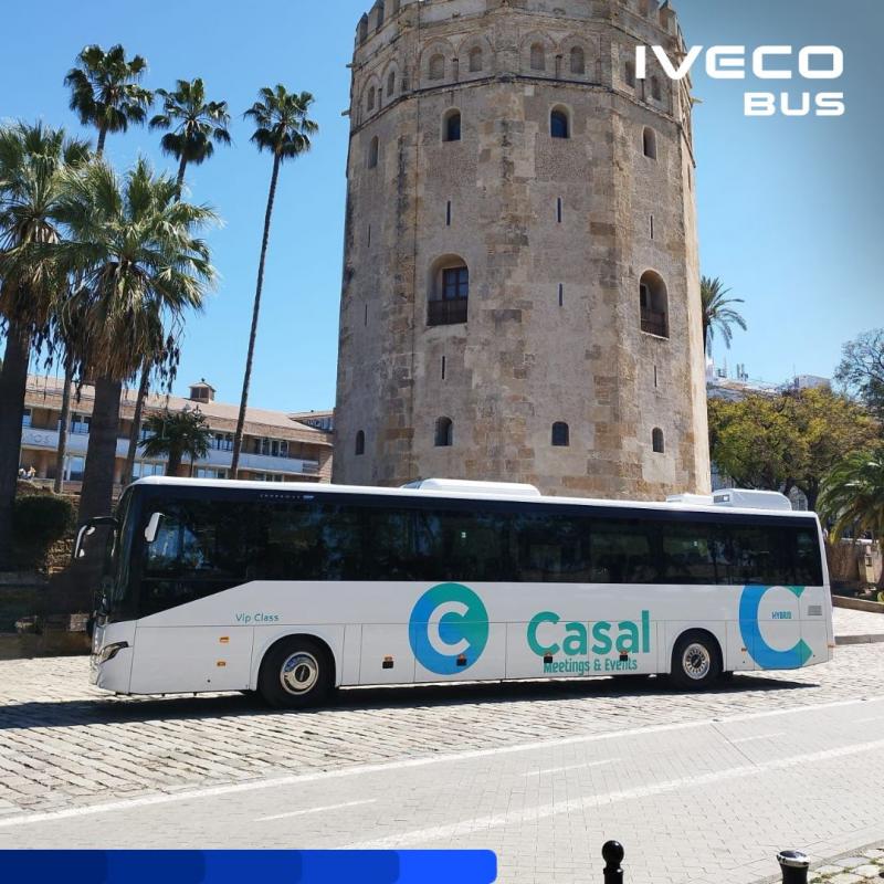 Hybridní a CNG autobusy Iveco Bus pro španělskou Sevillu