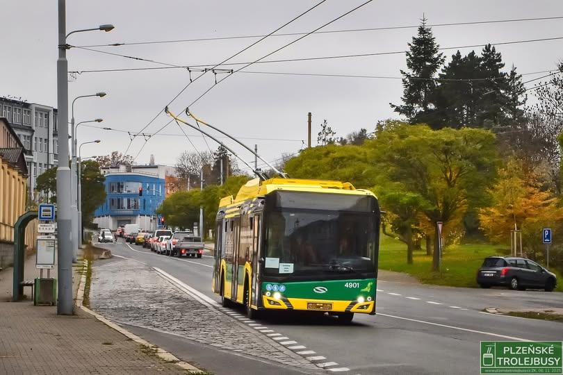 Polské Tychy vítají nové trolejbusy Solaris Trollino 
