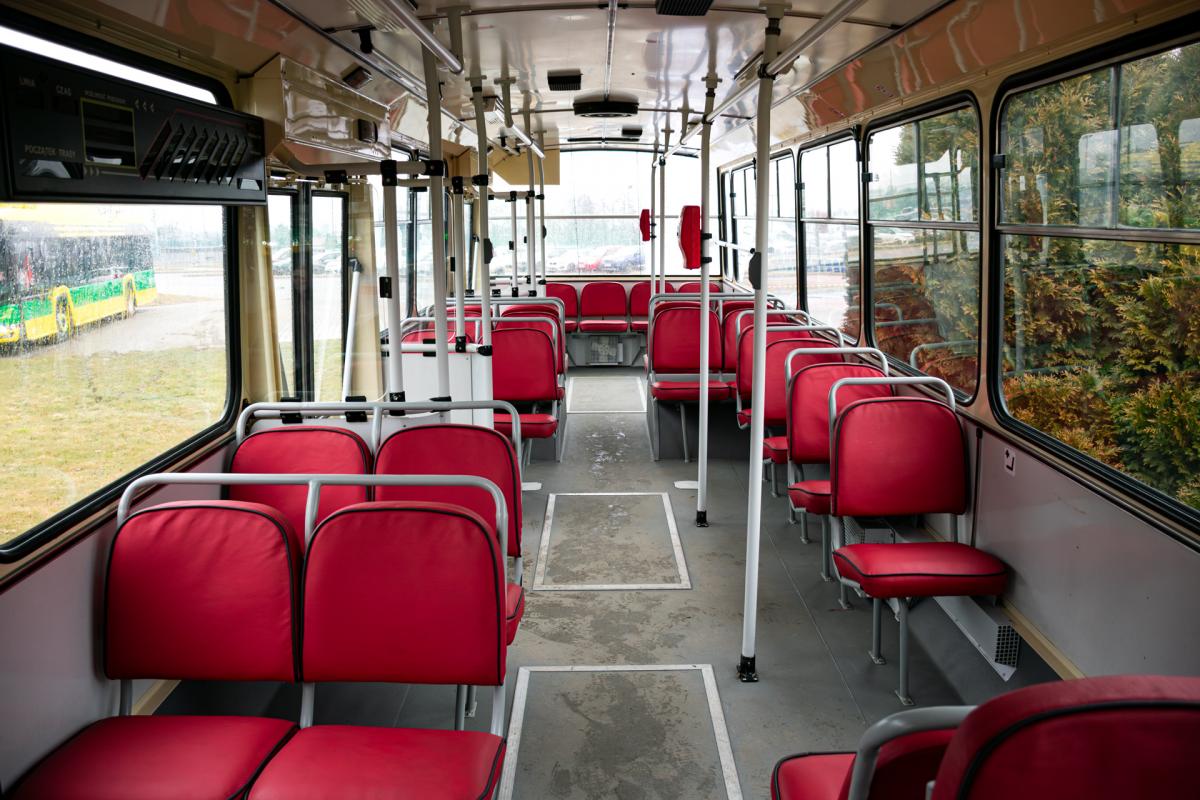 Původní opavský trolejbus Škoda 14Tr v Tychám po renovaci