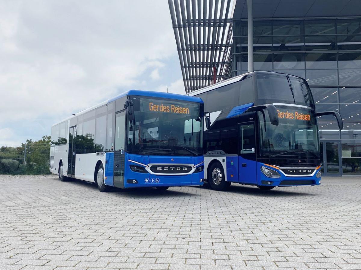 Velká objednávka autobusů Setra v Německu