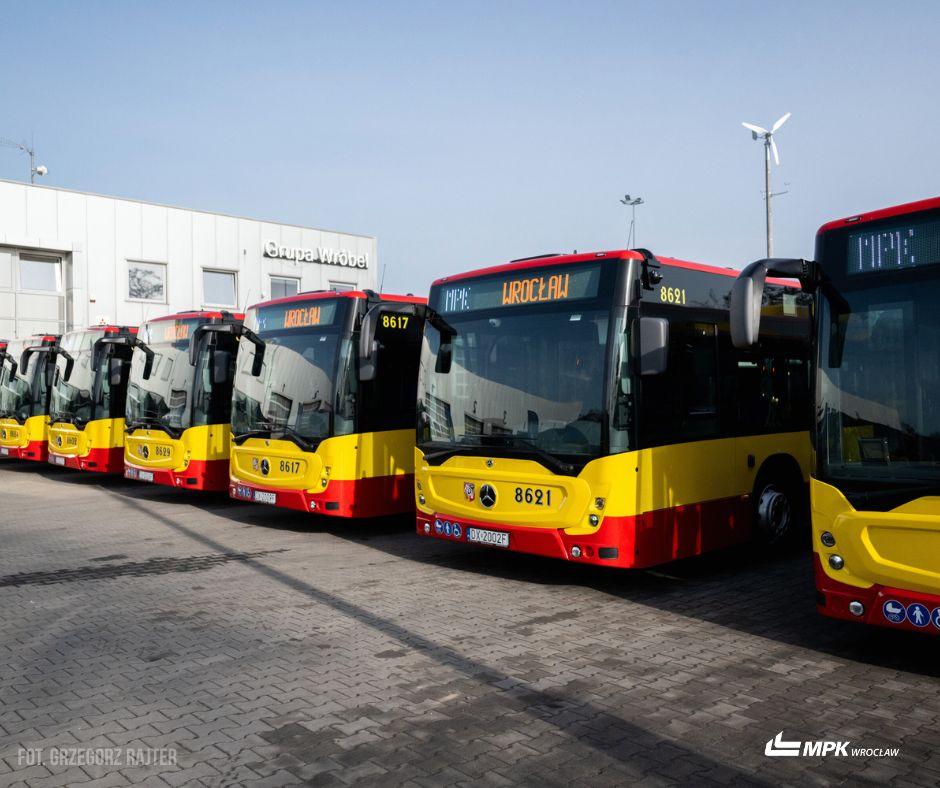 Revoluce ve Vratislavi – 100 nových autobusů Mercedes-Benz 