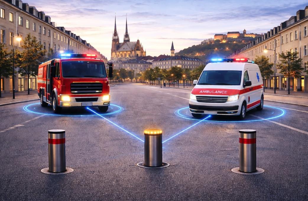 Síť 5G a C-ITS při řízení dopravy v Brně na veletrhu AMPER 2026