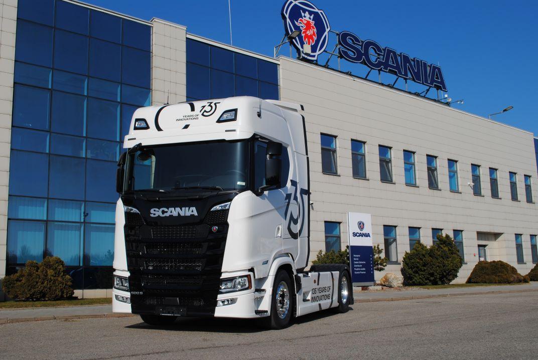 Scania uvádí limitovanou edici tahačů s odkazem na svou 135letou historii