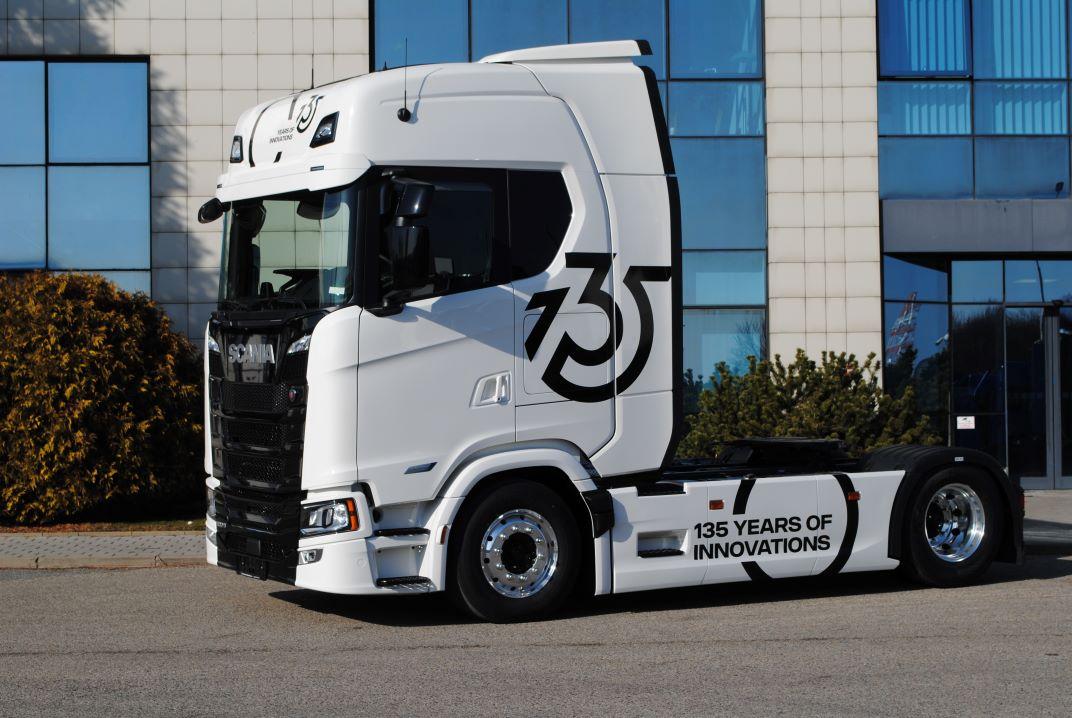Scania uvádí limitovanou edici tahačů s odkazem na svou 135letou historii