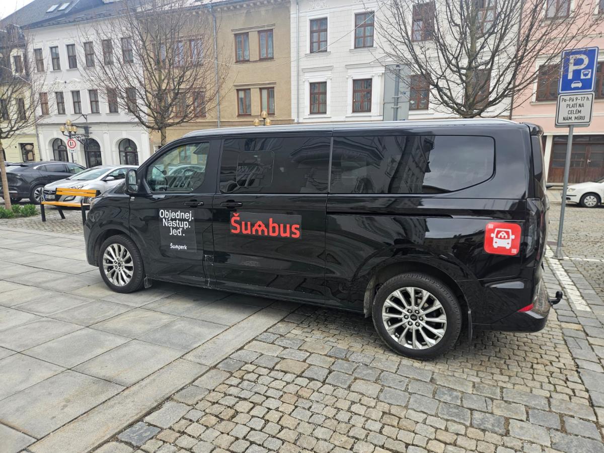 V Šumperku si cestující zavolají ŠumBus