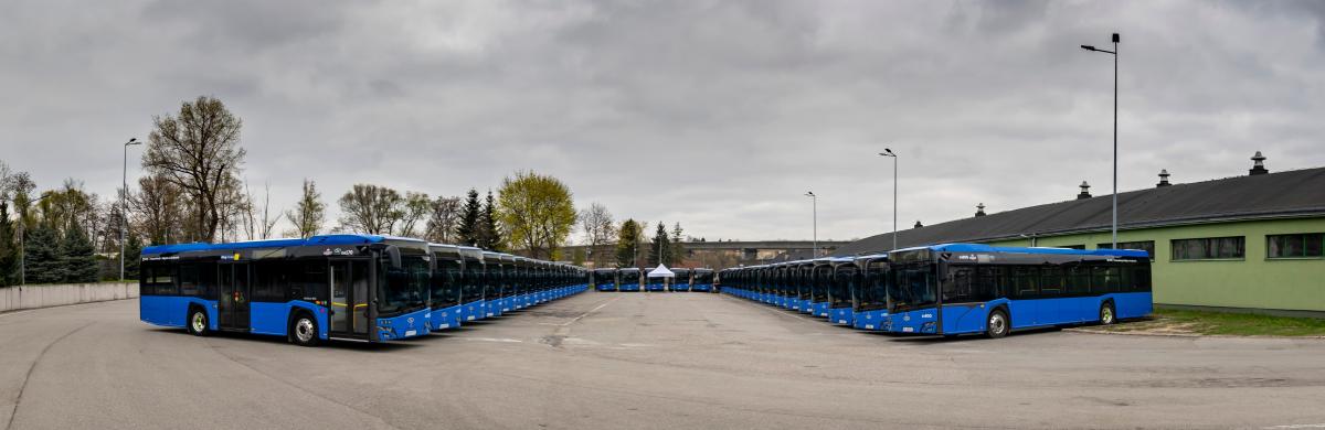 Obyvatelé Krakova získali nové autobusy