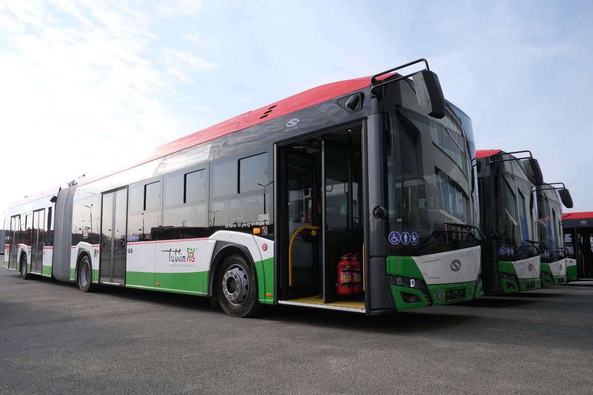 Hybridní kloubové autobusy od Solarisu jsou v Lublinu