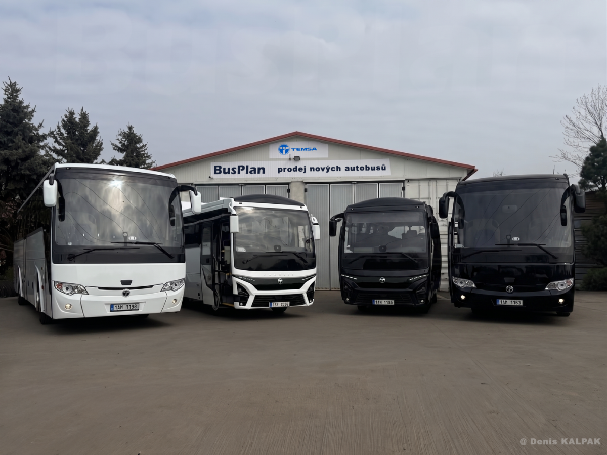 BusPlan rozšiřuje portfolio, je oficiálním zástupcem TEMSA v Česku