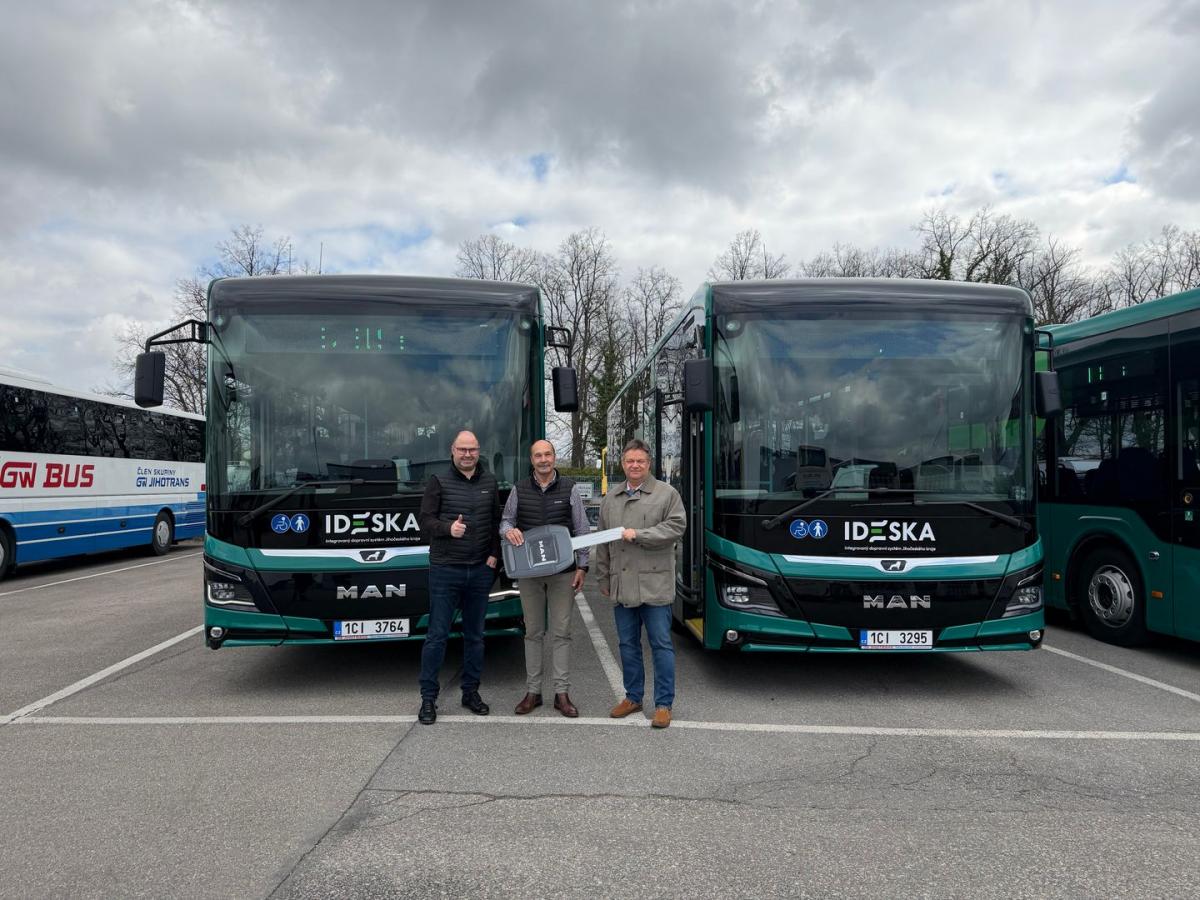 Nové autobusy GW BUS pro IDESKU