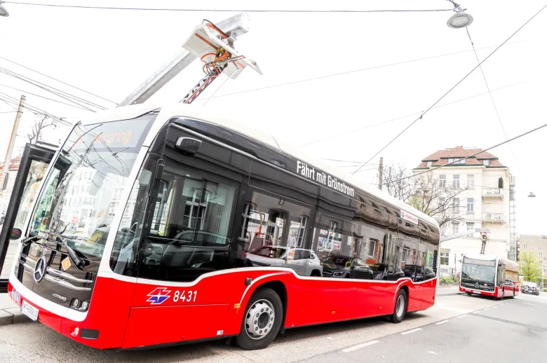 Vídeň: další elektrifikovaná autobusová linka