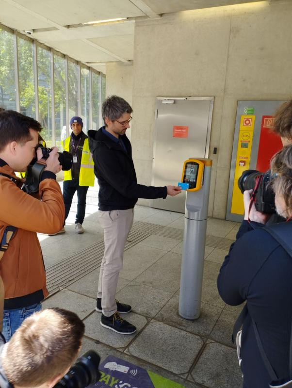 Pay&amp;GO v Budapešti s validátory Mikroelektroniky 