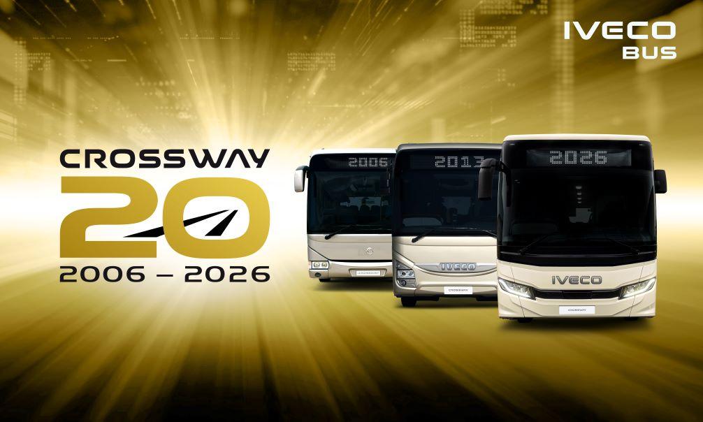 IVECO CROSSWAY: 20 let ve službách osobní dopravy
