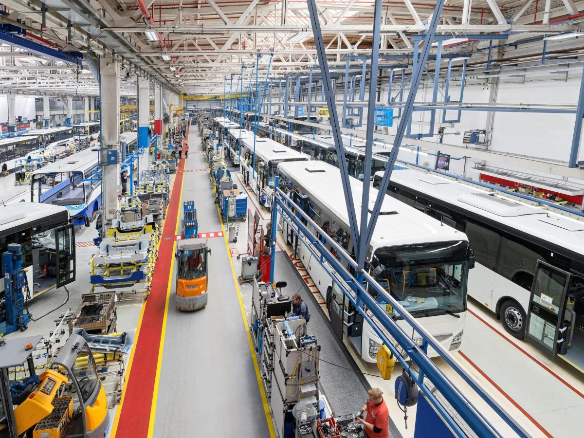 Výroba autobusů v Česku vzrostla o více než 10 procent