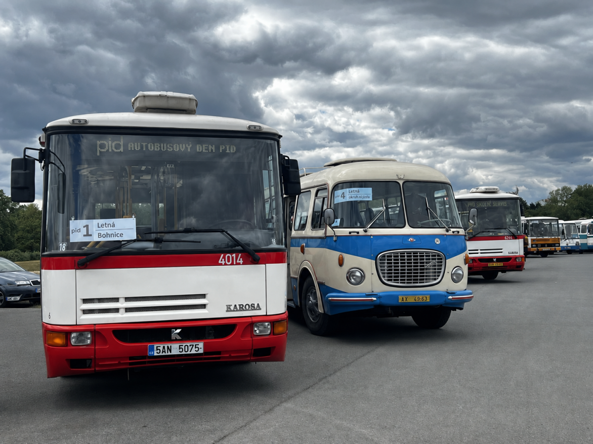 Na Letné se chystá Autobusový den PID