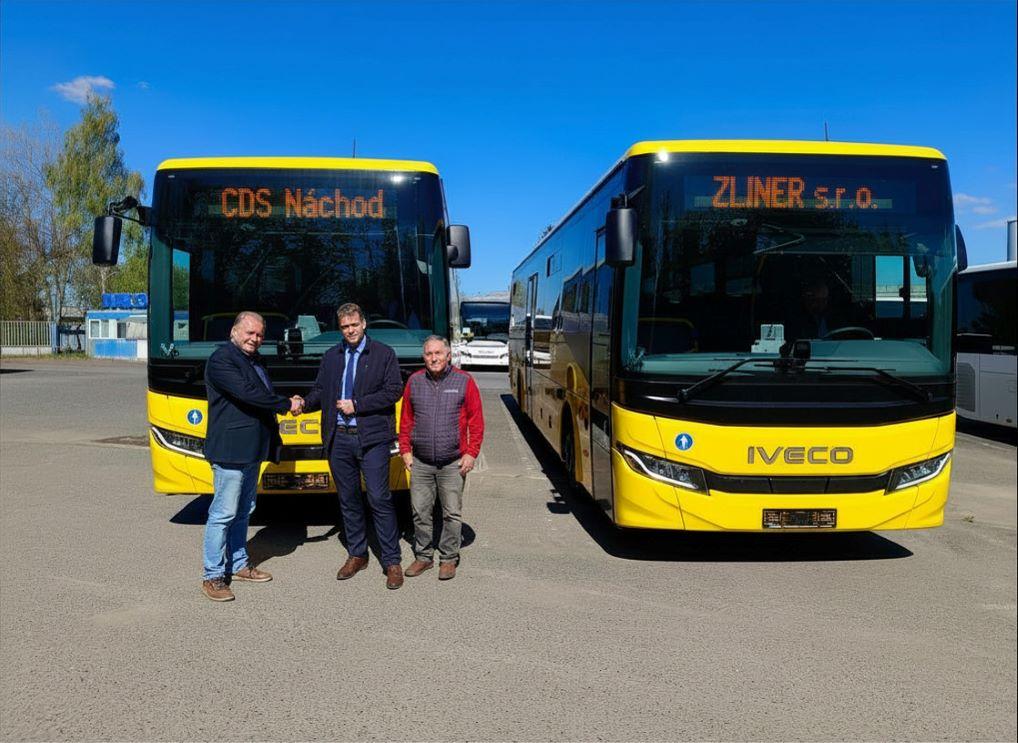 ZLINER letos dodá do CDS Náchod osm nových autobusů IVECO CROSSWAY