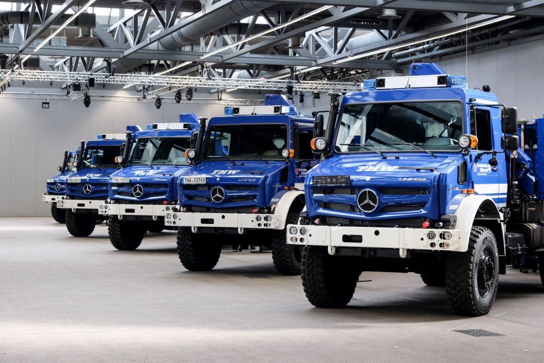 Německá civilní ochrana posiluje flotilu o terénní vozidla Mercedes-Benz