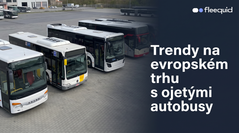 Evropský trh ojetých autobusů mění drahá nafta i slabší turistika