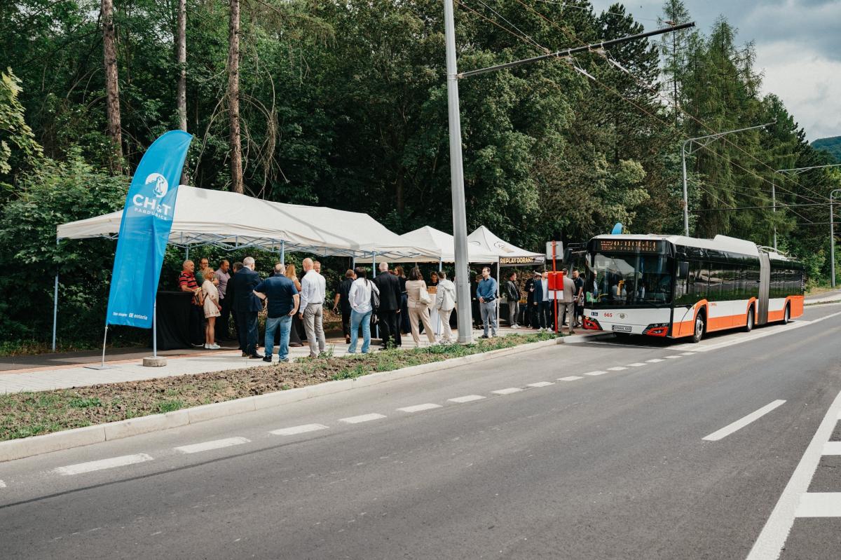 Ústí nad Labem rozšiřuje trolejbusovou síť o trať ve Výstupní ulici