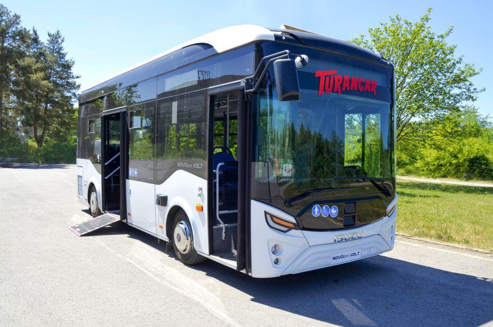 Elektrobus ISUZU NovoCiti Volt se představí v Praze