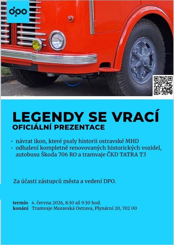 Legendy se vrací do Ostravy