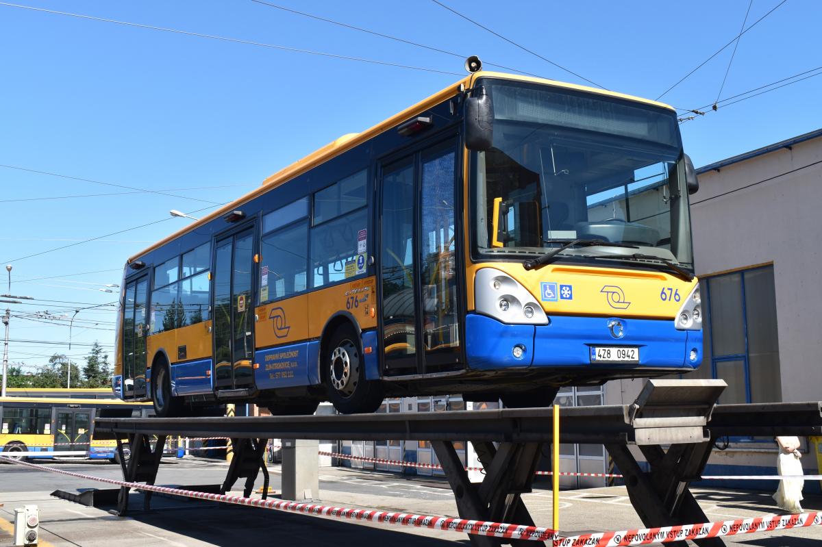 Den otevřených dveří v Dopravní společnosti Zlín - Otrokovice