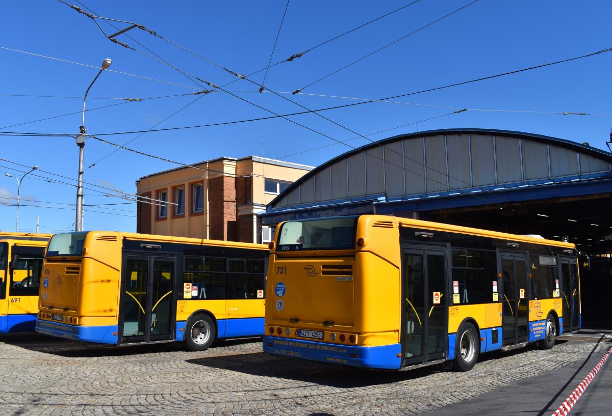 Den otevřených dveří v Dopravní společnosti Zlín - Otrokovice