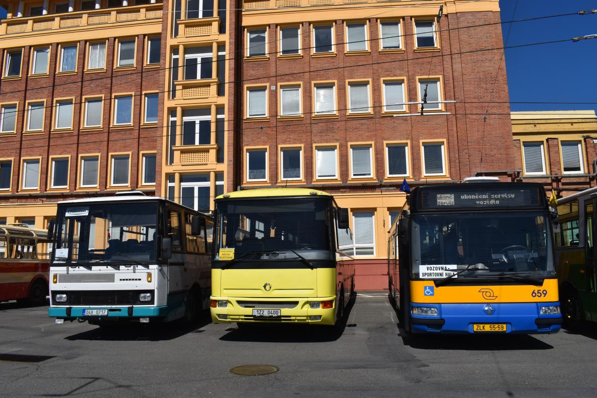 Den otevřených dveří v Dopravní společnosti Zlín - Otrokovice
