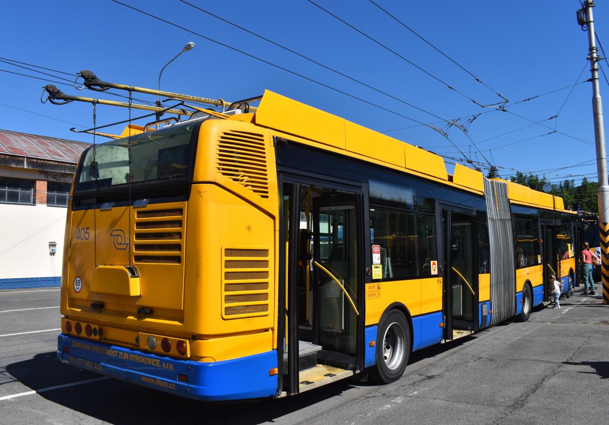 Den otevřených dveří v Dopravní společnosti Zlín - Otrokovice