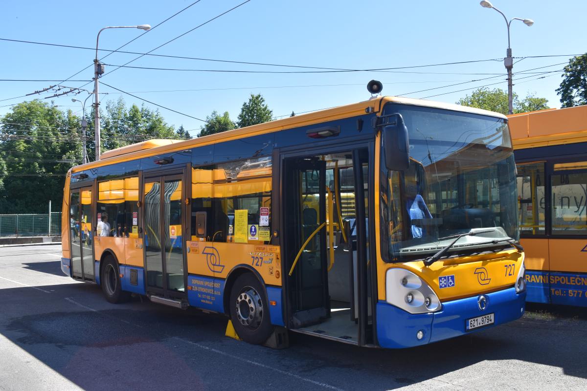 Den otevřených dveří v Dopravní společnosti Zlín - Otrokovice