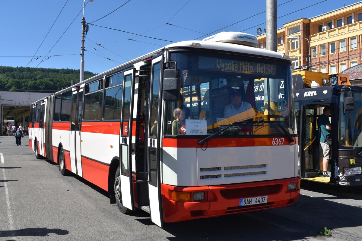 Den otevřených dveří v Dopravní společnosti Zlín - Otrokovice