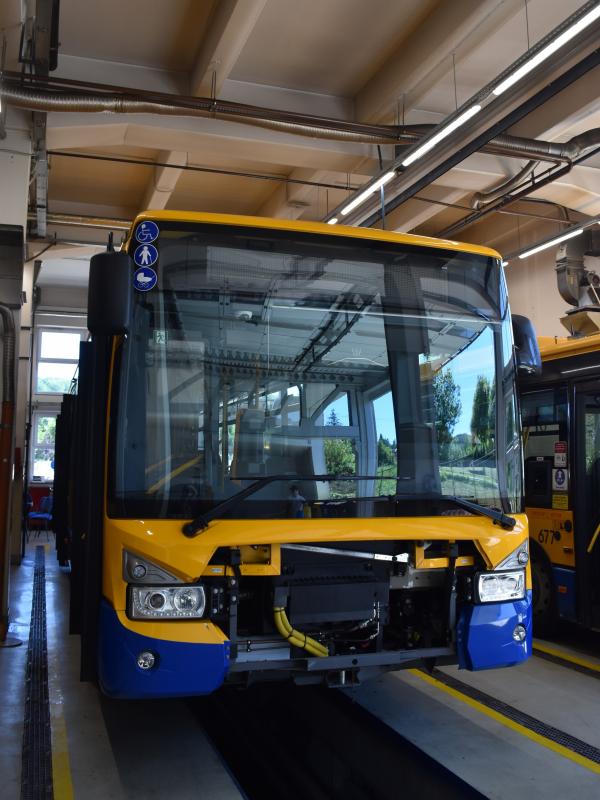 Den otevřených dveří v Dopravní společnosti Zlín - Otrokovice
