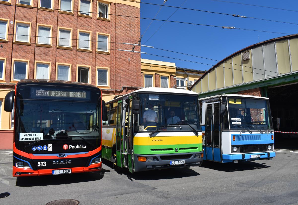 Den otevřených dveří v Dopravní společnosti Zlín - Otrokovice