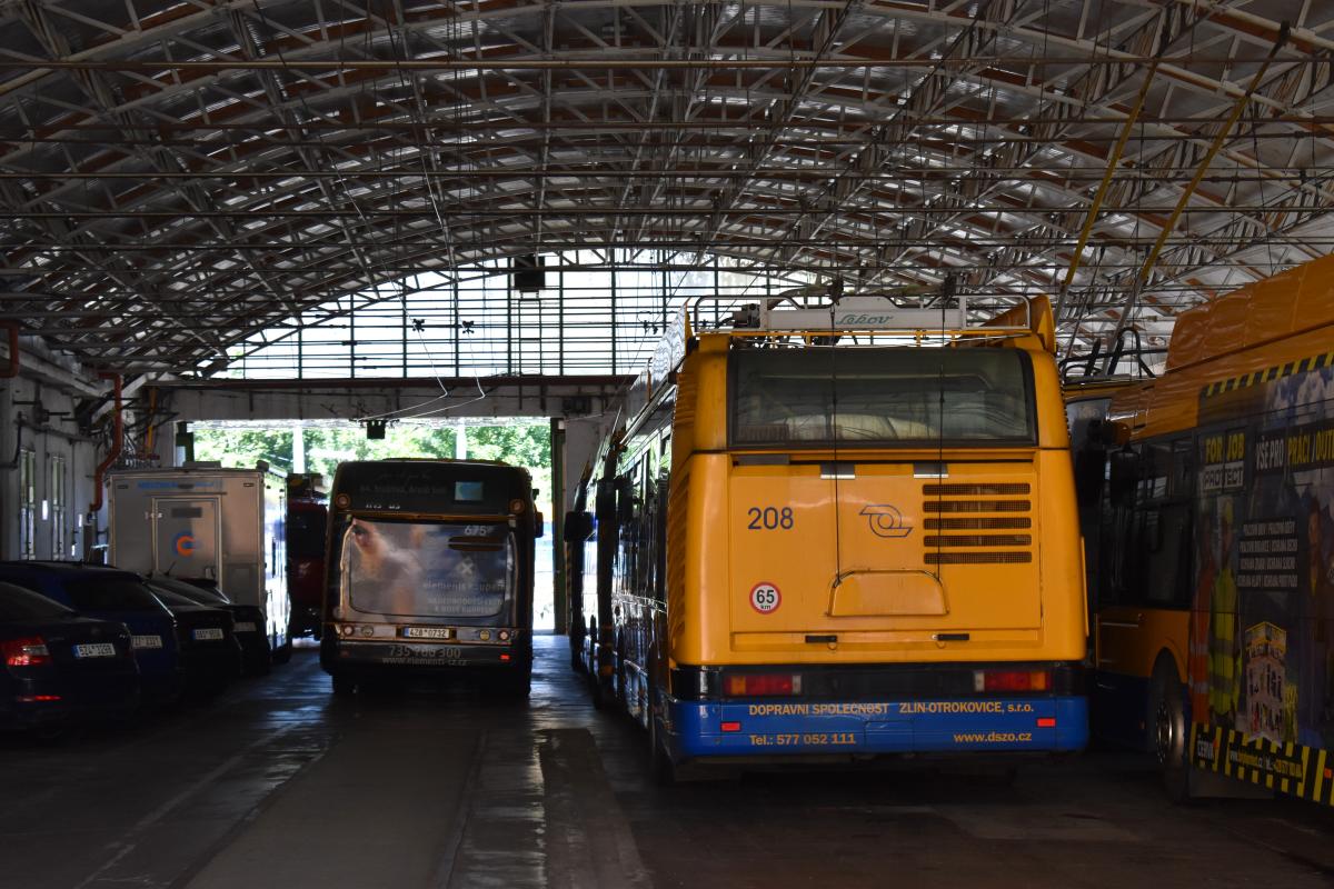 Den otevřených dveří v Dopravní společnosti Zlín - Otrokovice