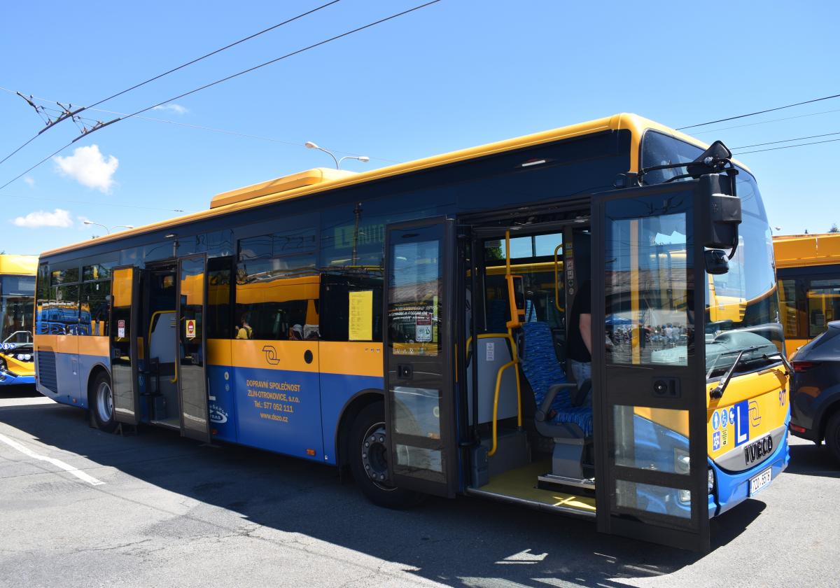 Den otevřených dveří v Dopravní společnosti Zlín - Otrokovice