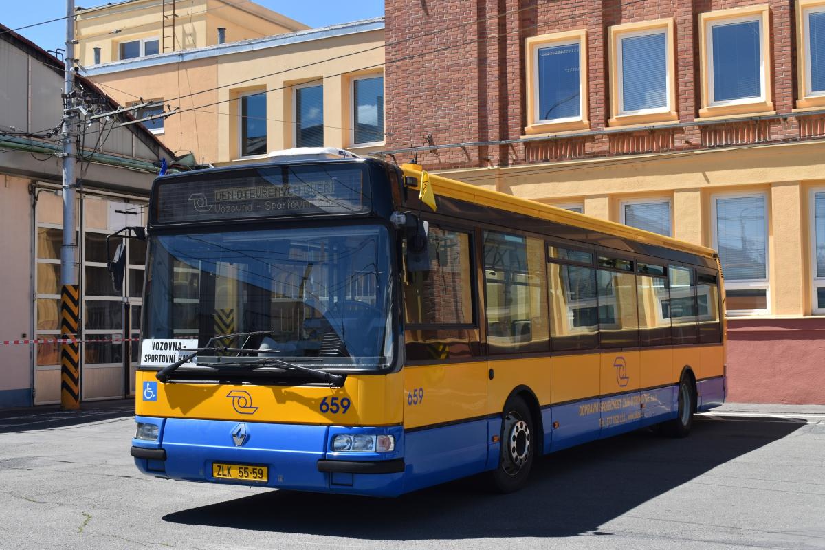 Den otevřených dveří v Dopravní společnosti Zlín - Otrokovice