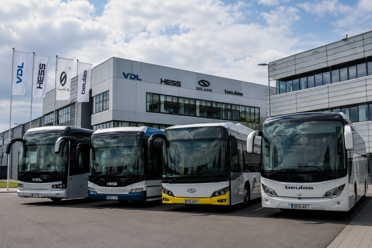 Solaris, VDL, Hess a Beulas vyzývají EU k podpoře evropské výroby autobusů