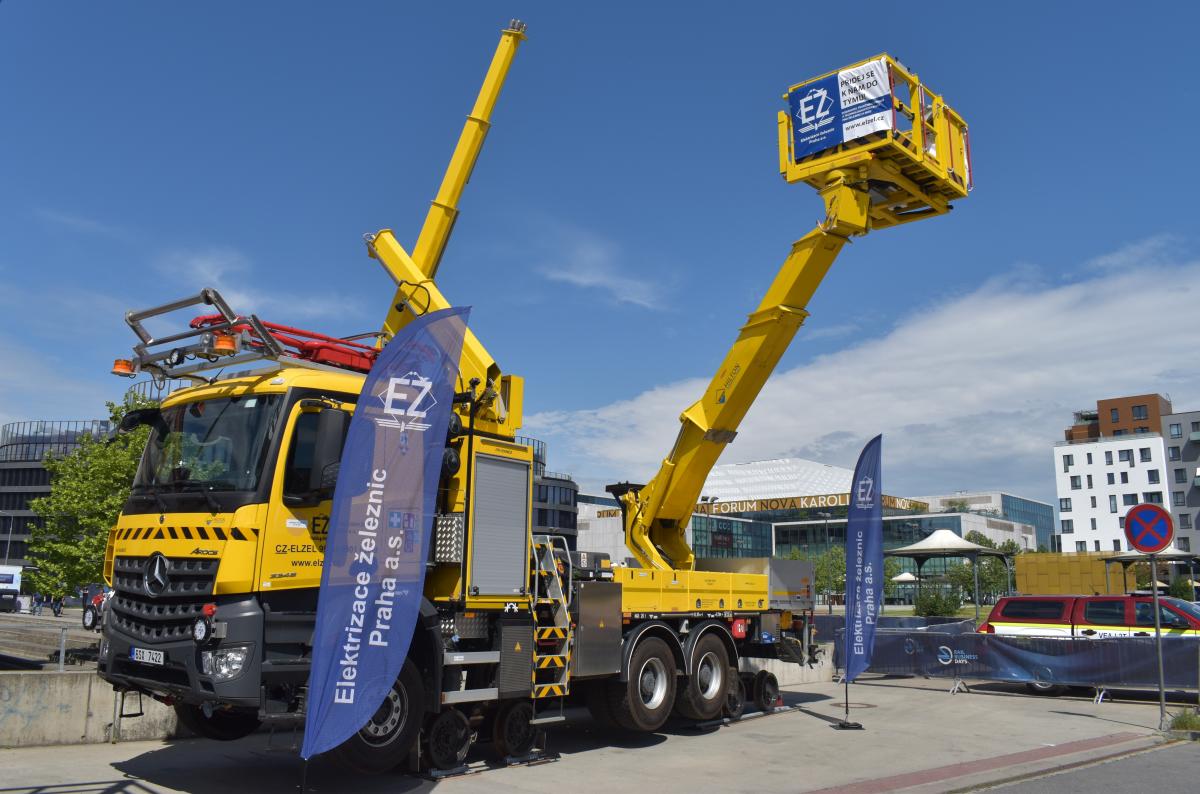 Reportáž z prvního dne veletrhu Rail Business days v Ostravě