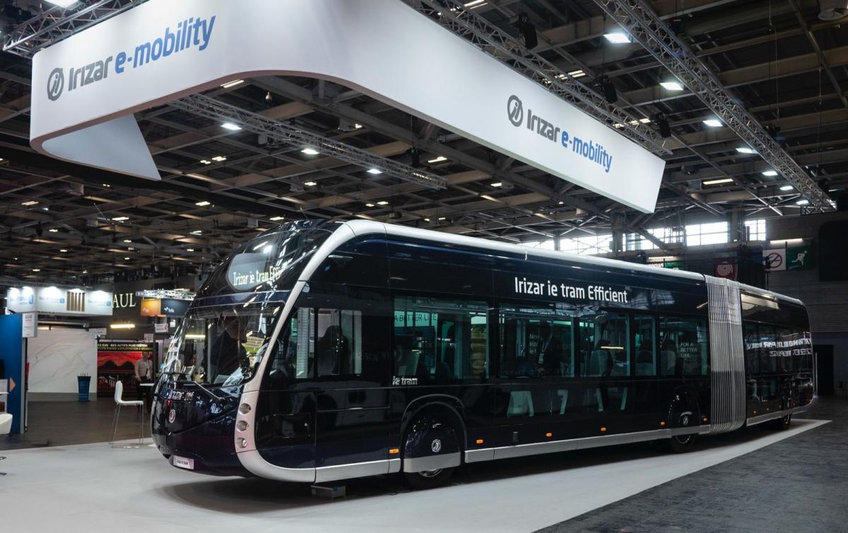 Irizar představil nový elektrobus ie tram Efficient