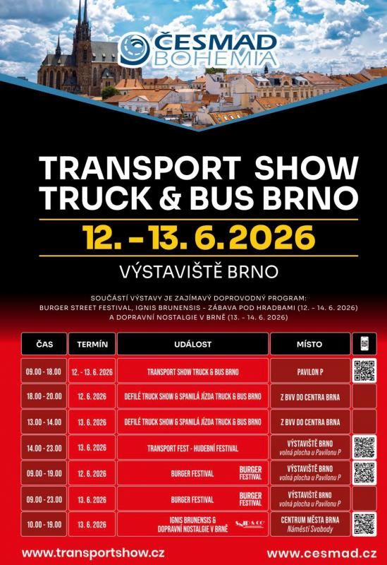 Brno ve znamení dopravy: od Transport Show k Dopravní nostalgii