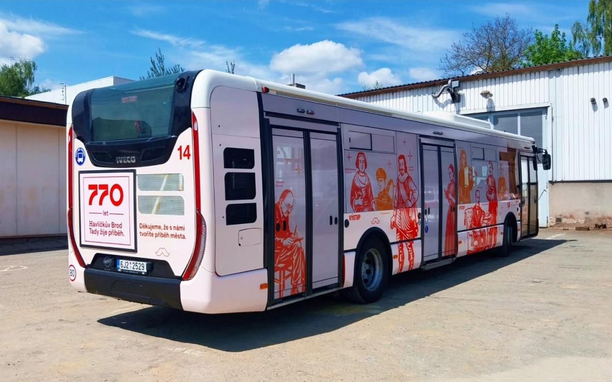 Havlíčkův Brod pořídí nové autobusy Urbanway